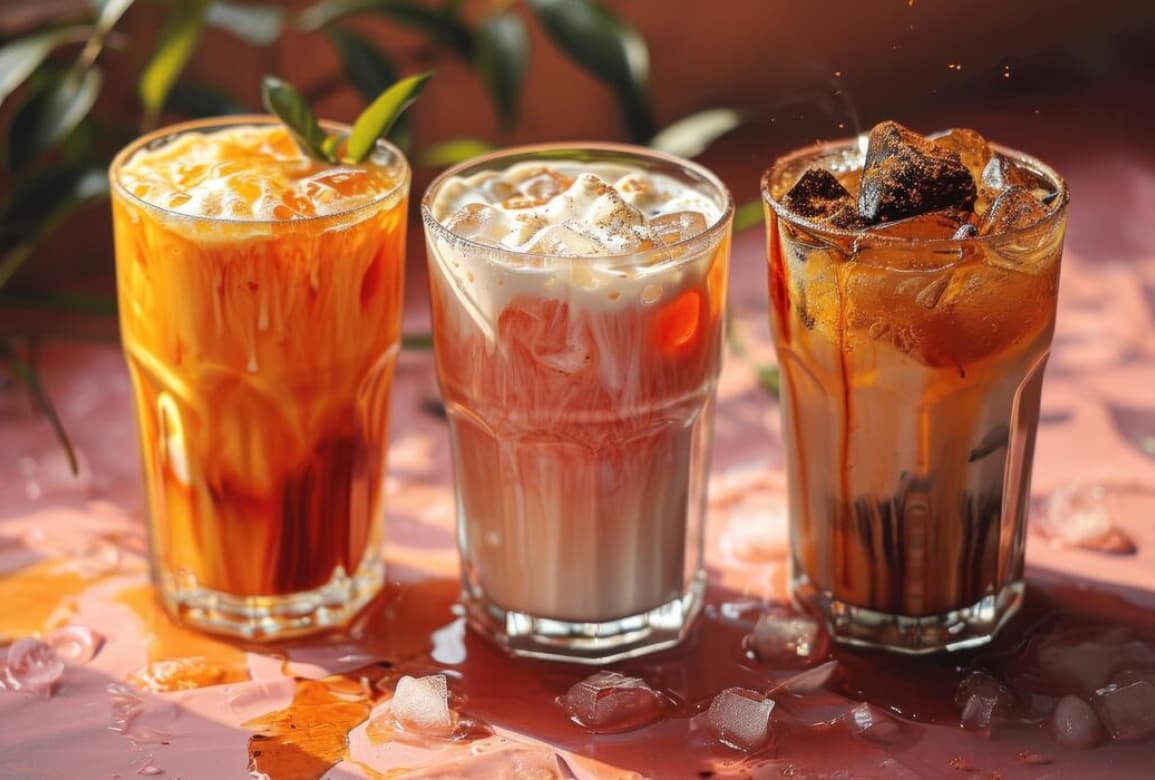 Flavored Iced Coffee